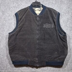 ジャケット・アウター ST.JOHN'S BAY 90sDown Vest Charcoal XL. St
